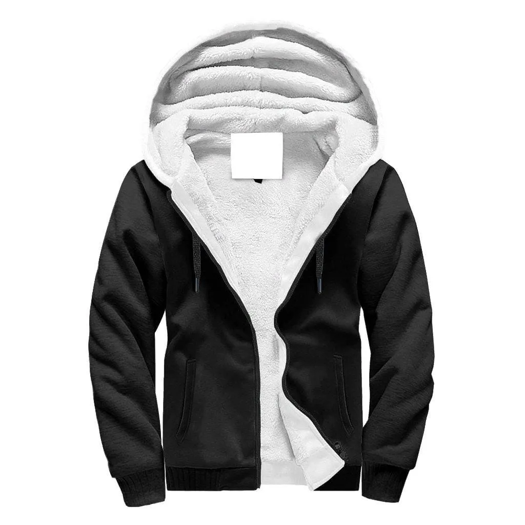 Athletic Apparatus Black Sherpa lined hoodie