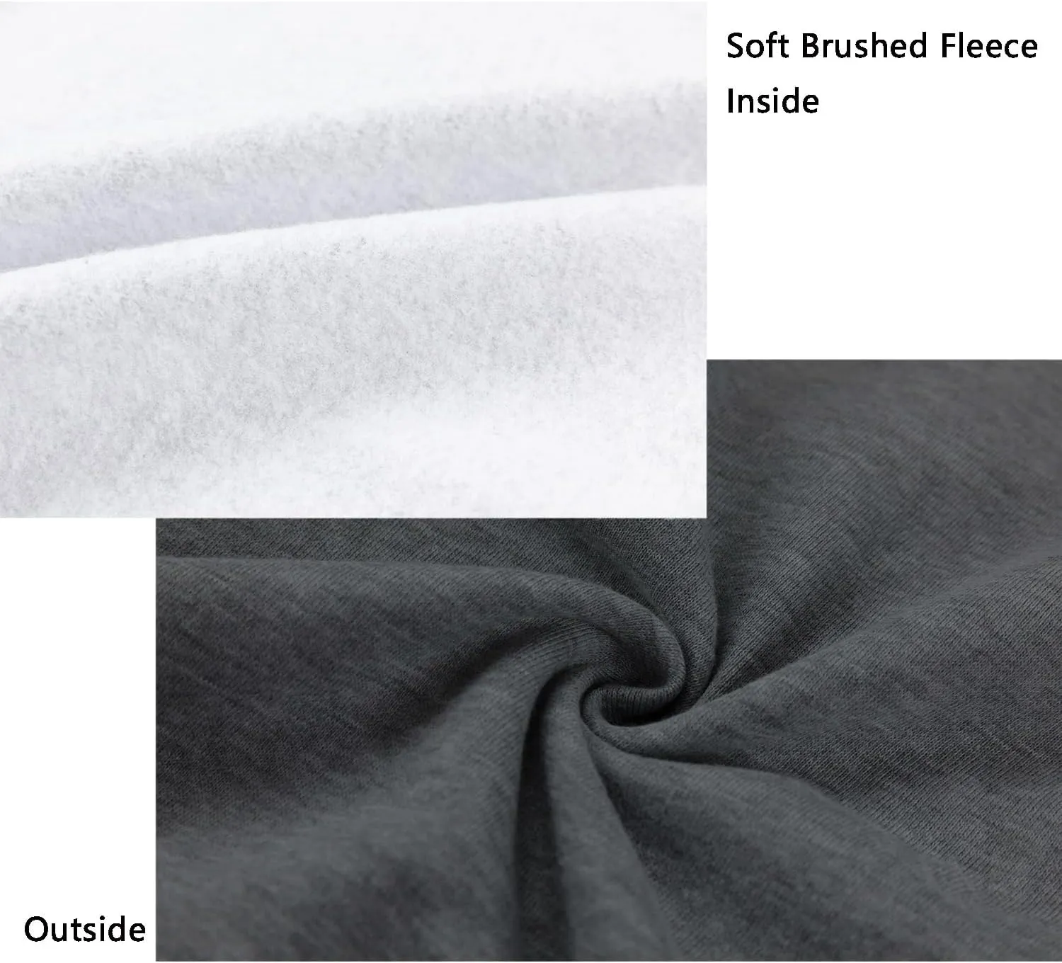 BETTERCHIC Women's Hooded Sweatshirt Casual Soft Brushed Fleece Hoody Drop Shoulder Full Zip Up Hoodie Size S-2XL