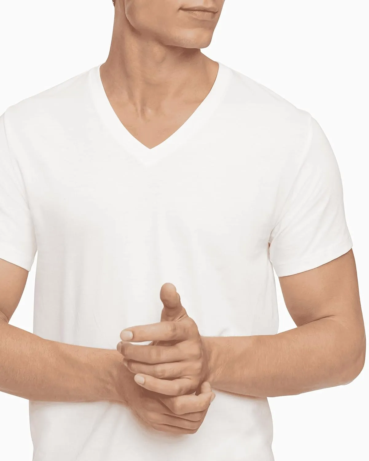 Calvin Klein Men's Cotton Classics 3-Pack Undershirts