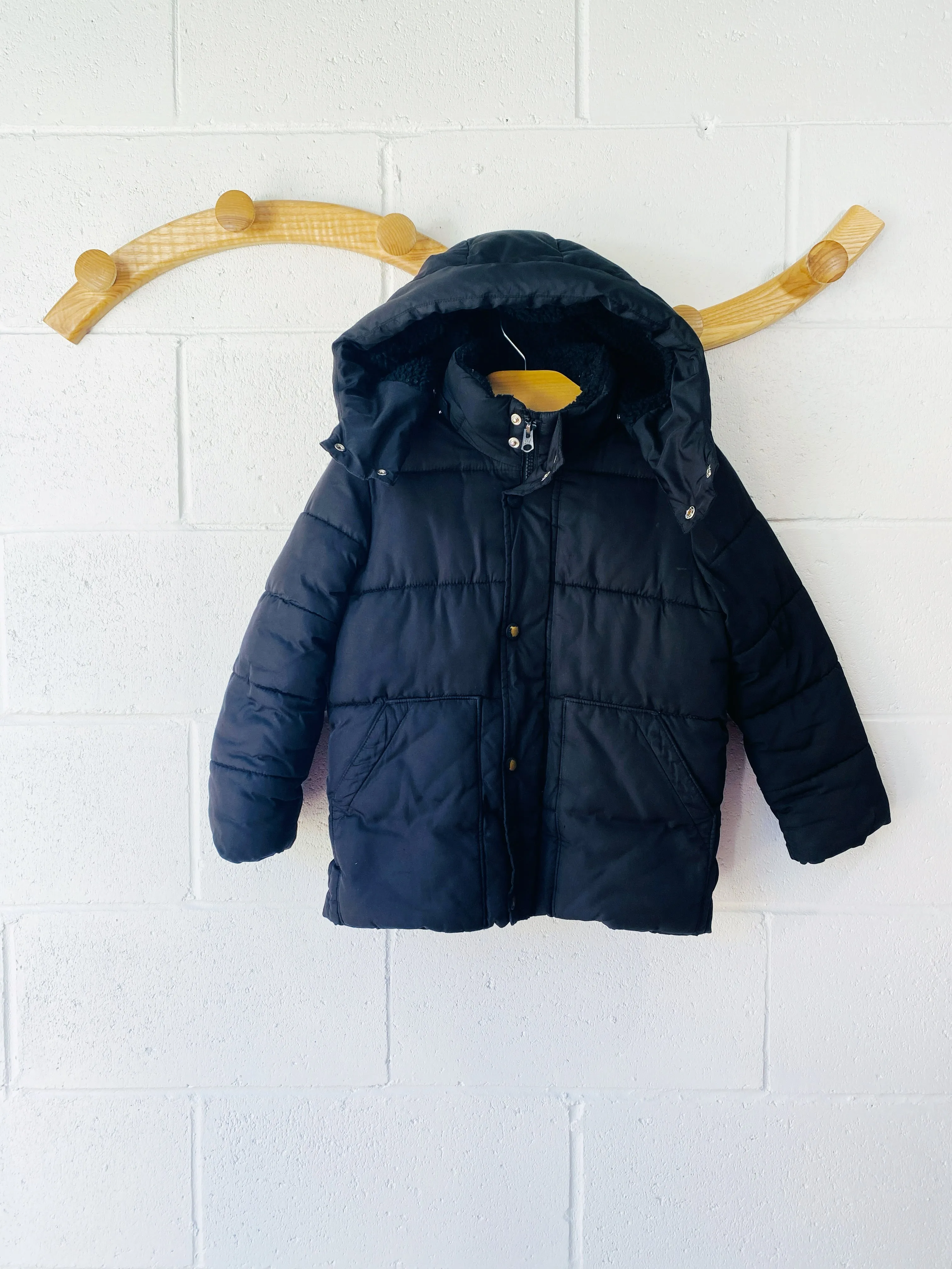 Cold Control Max Black Parka, 4-5 years (XS)