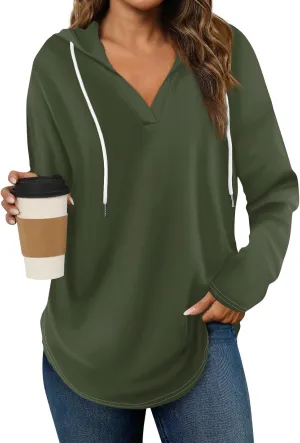 Comfort Hoodies for Anxiety Women Pullover Oversized Sweatshirts Long Sleeve Shirts Loose Fit
