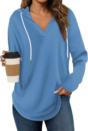 Comfort Hoodies for Anxiety Women Pullover Oversized Sweatshirts Long Sleeve Shirts Loose Fit