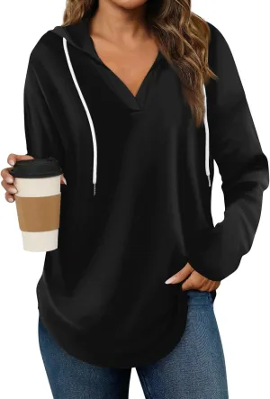 Comfort Hoodies for Anxiety Women Pullover Oversized Sweatshirts Long Sleeve Shirts Loose Fit