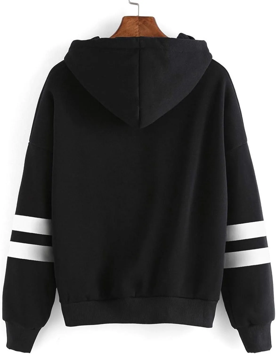 Cute Hoodies for Teen Girls Kawaii Panda Print Hoodies Pullover Tops Long Sleeve Hooded Sweatshirts for Teen Girls