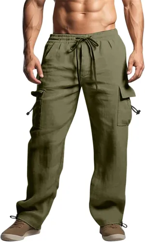 Dress Pants for Men's Classic Fit Mens Big and Tall Corduroy Pants Summer Work Pants for Men Mens Casual Khaki Pants