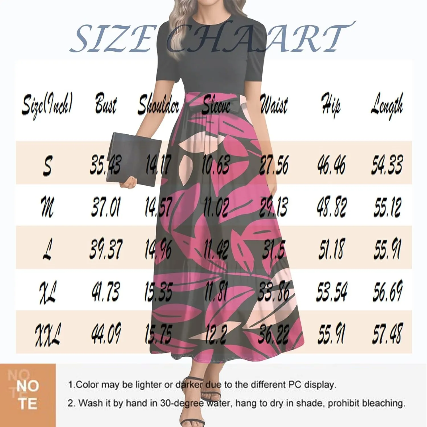 Dresses for Women 2025 Short Sleeve Round Neck Dresses Knee Length Dress Long Flowy Beach Dresses