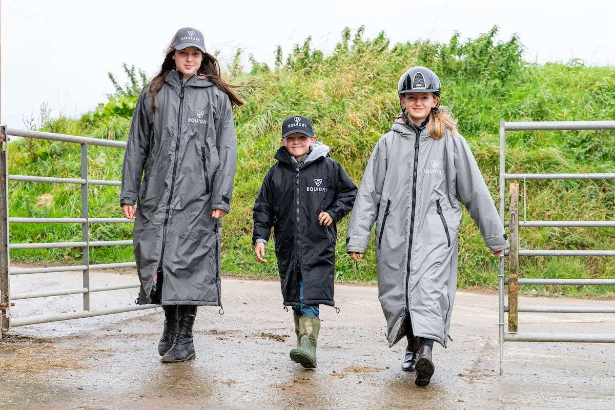 EQUIDRY | All Rounder Original Children's | Charcoal/Pale Pink