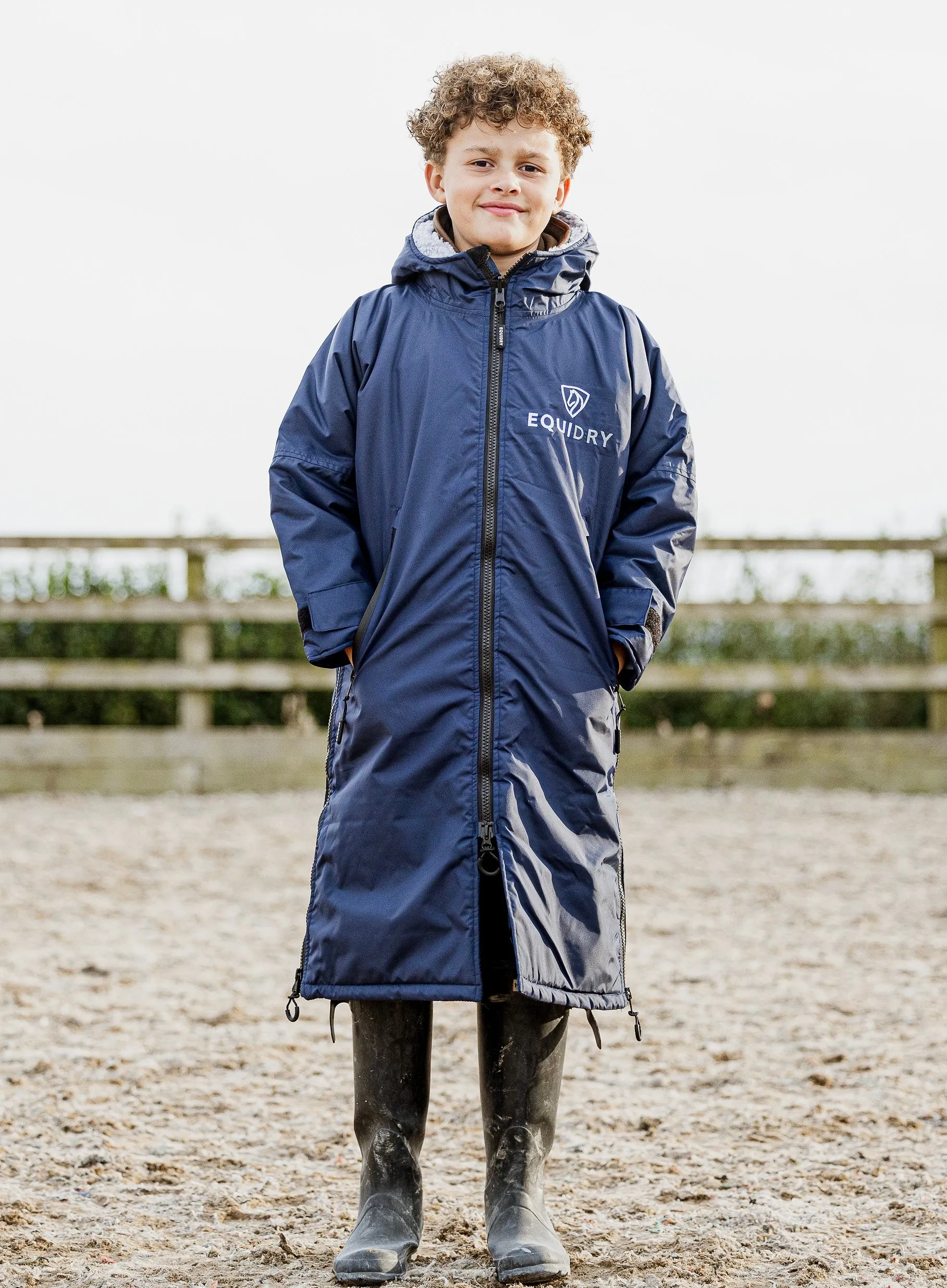 EQUIDRY | All Rounder Original Children's | Navy/Grey