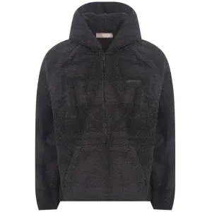 ESSENTIALS FOG POLAR FLEECE HALF ZIP JACKET IRON