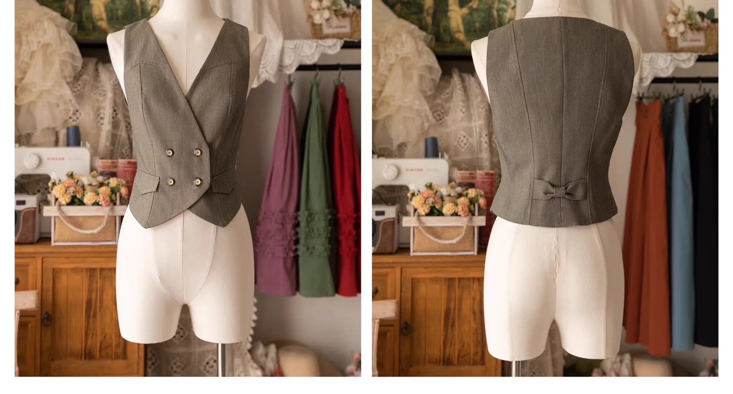 Forest Basket 4.0: V-Neck Vest