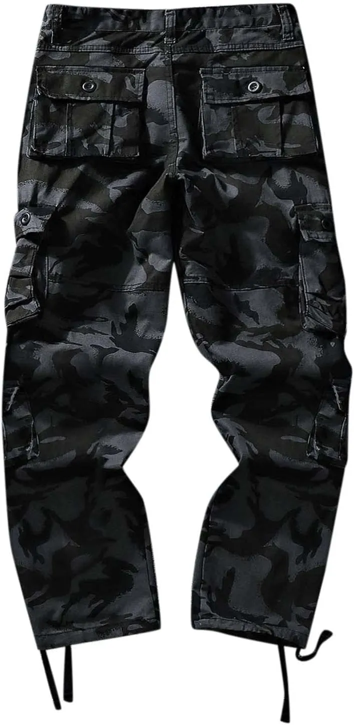 GIERIDUC Men's Wide Leg Flare Sweatpants Wide Leg Corduroy Pants for Men Running Tights with Pocket Breathable Workout Pants