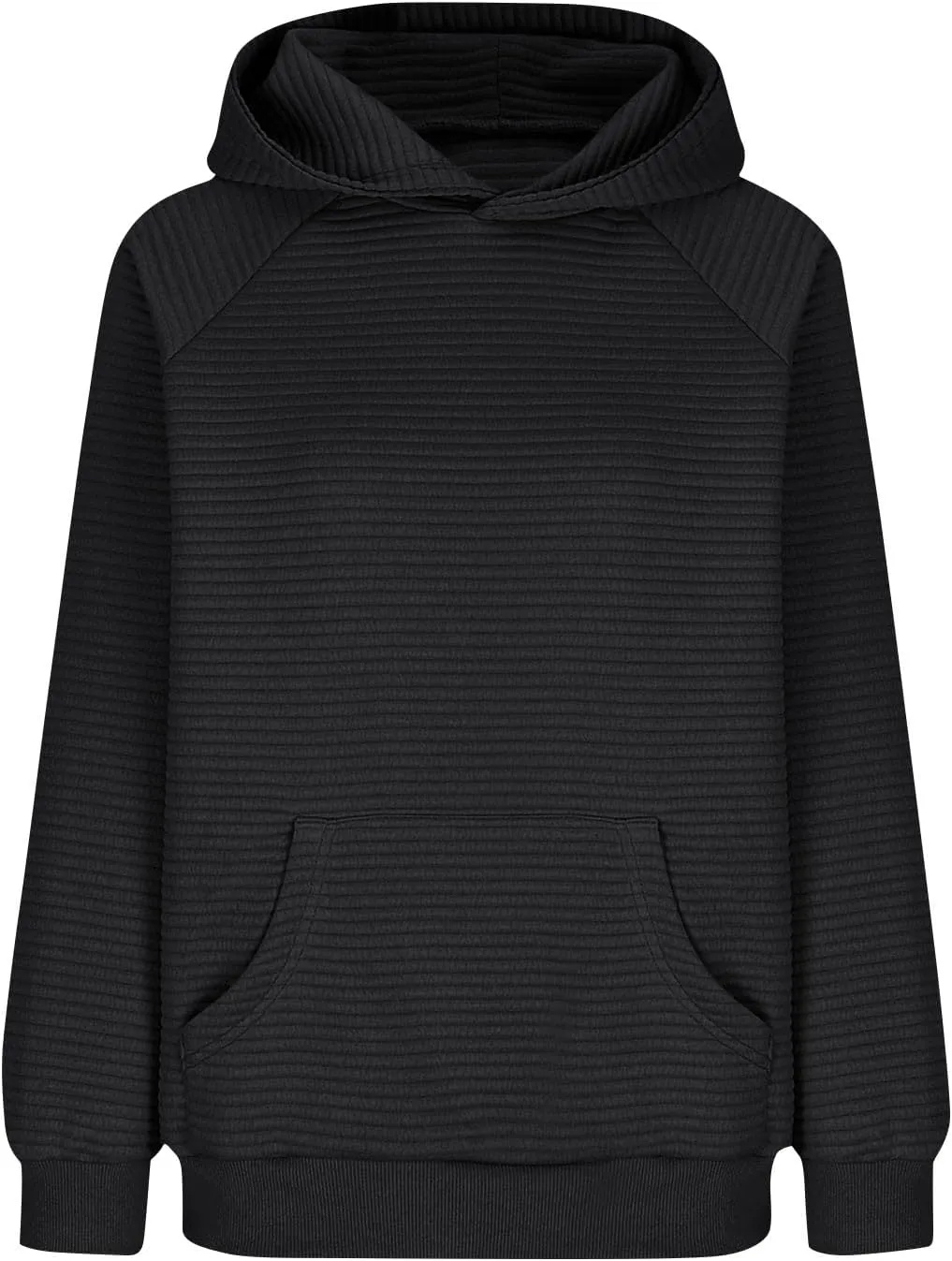 Hoodies for Women Casual Hooded Oversized Sweatshirts with Kangaroo Pocket Raglan Long Sleeve Loose Pullover Tops