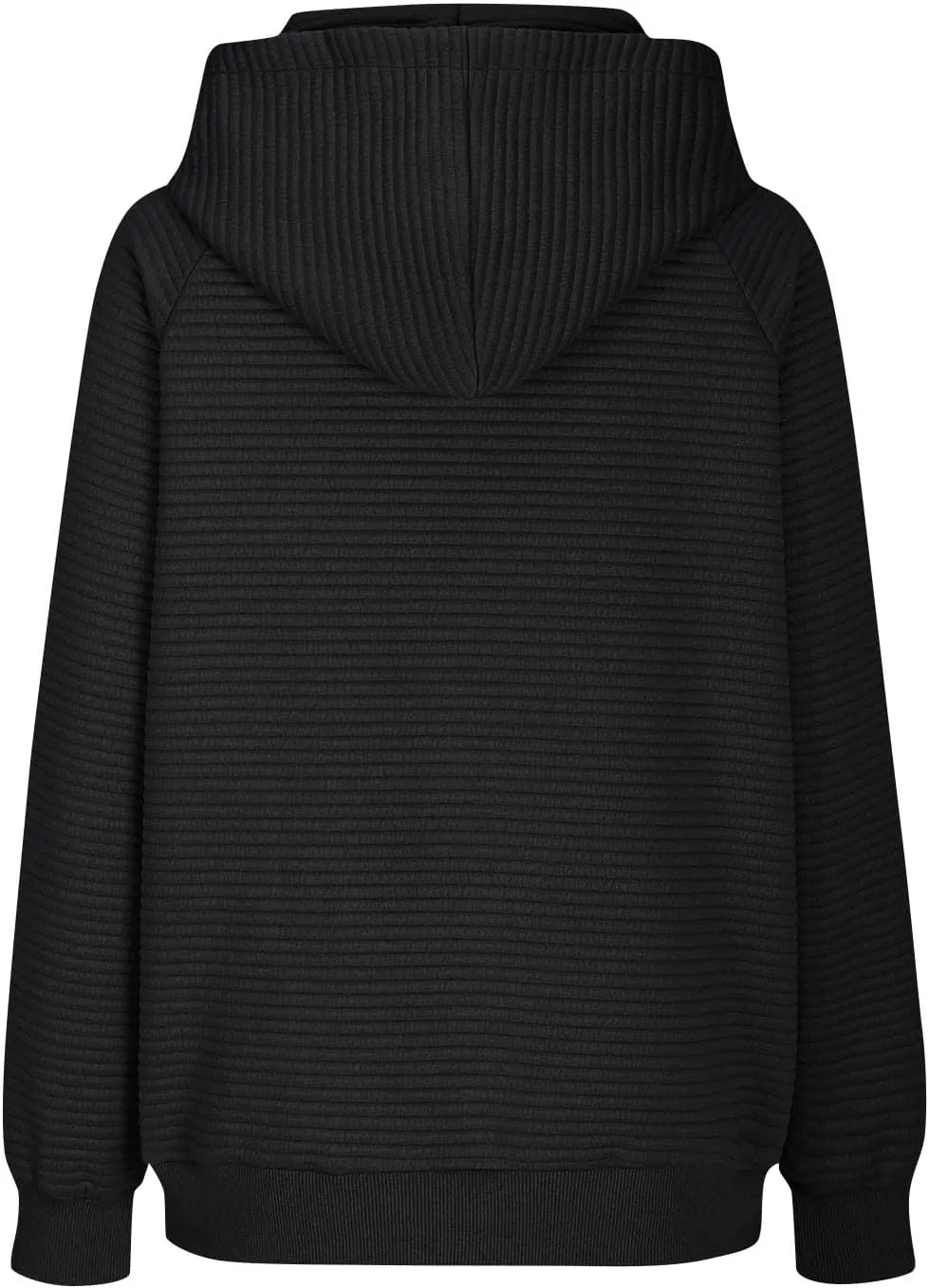 Hoodies for Women Casual Hooded Oversized Sweatshirts with Kangaroo Pocket Raglan Long Sleeve Loose Pullover Tops