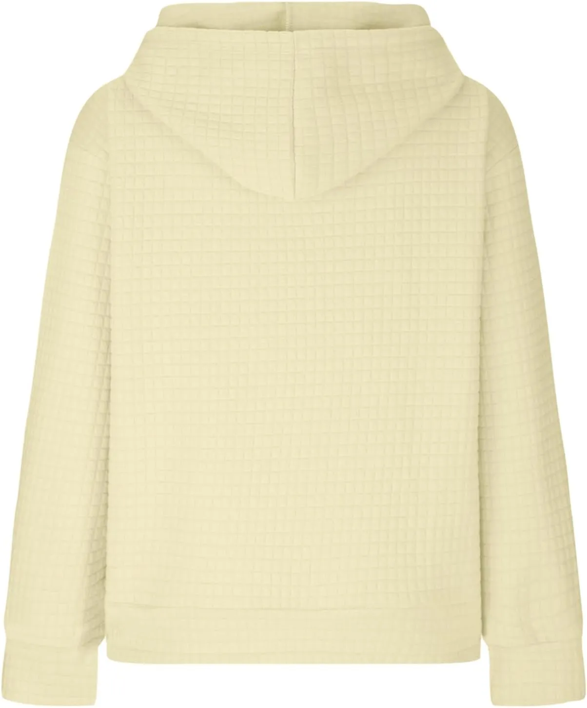 Hoodies For Women Casual Pullover Long Sleeve Drawstring Hooded Sweatshirt with Pocket 2024