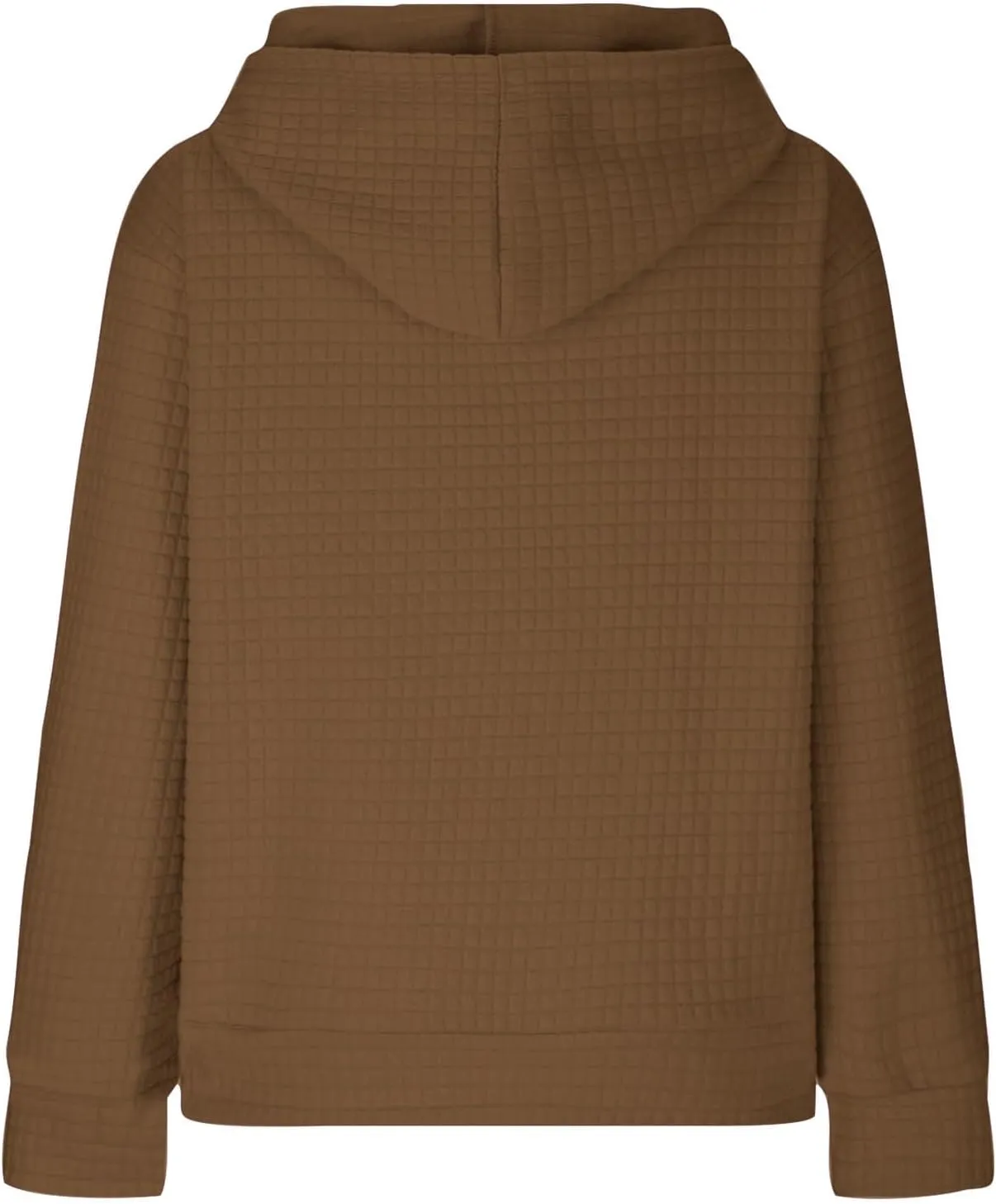 Hoodies For Women Casual Pullover Long Sleeve Drawstring Hooded Sweatshirt with Pocket 2024