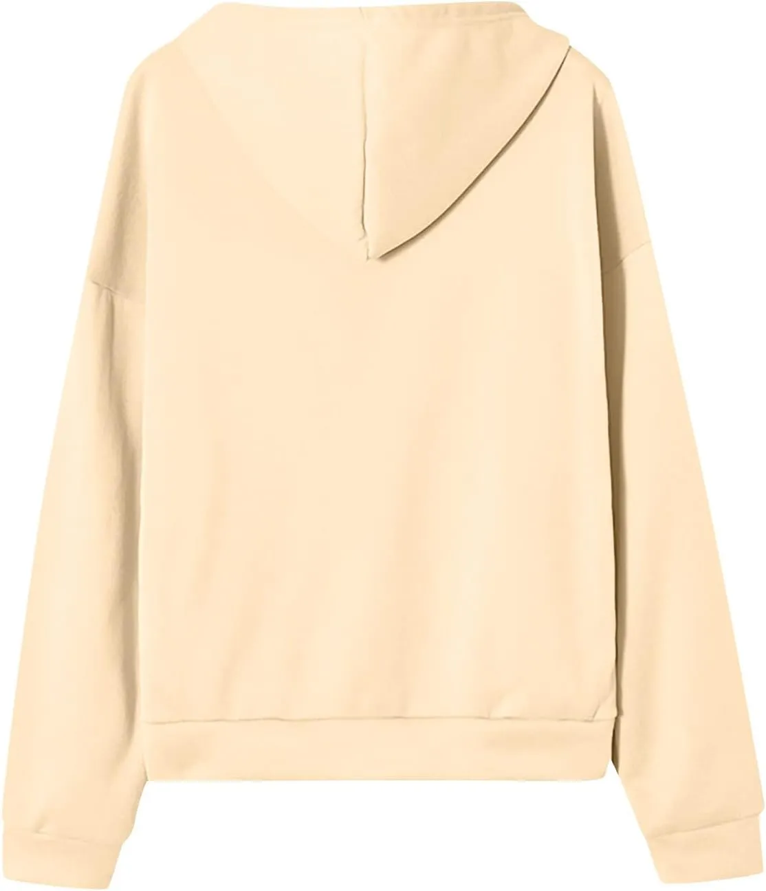 Hoodies for Women Long Sleeve Fall Fashion 2024 Oversized Zip Up Sweatshirts Solid Light Hoodie Jacket with Pockets