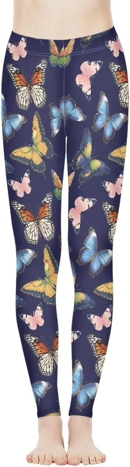 Irisjudy Women Leggings Full Length Casual Soft Skinny, Stretchy Workout Tights Long Pants Plus Size for Gym Women's Sports