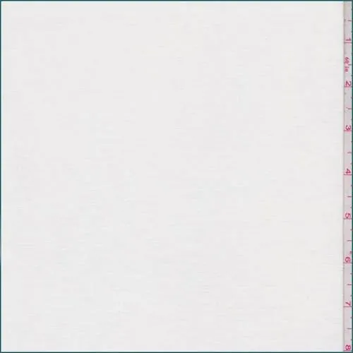 Ivory Rayon Modal Spandex T-Shirt Knit Fabric