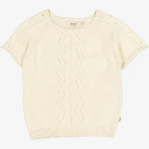 Knit Top Bella - cloud melange
