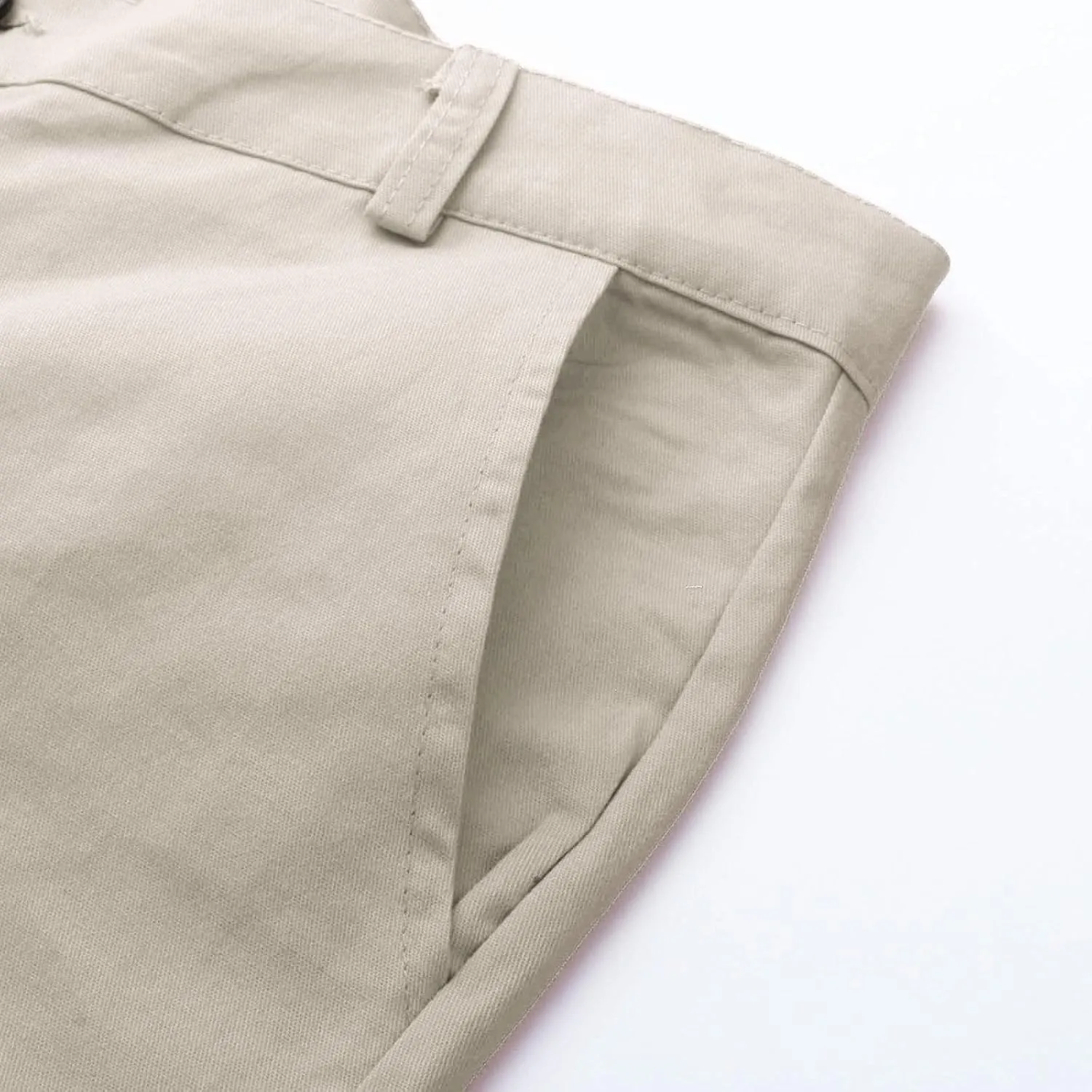 Men's Chino Pants Slim Fit Stretch Comfy Lightweight Dress Pants Skinny Straight Formal Pants Casual Business Trousers