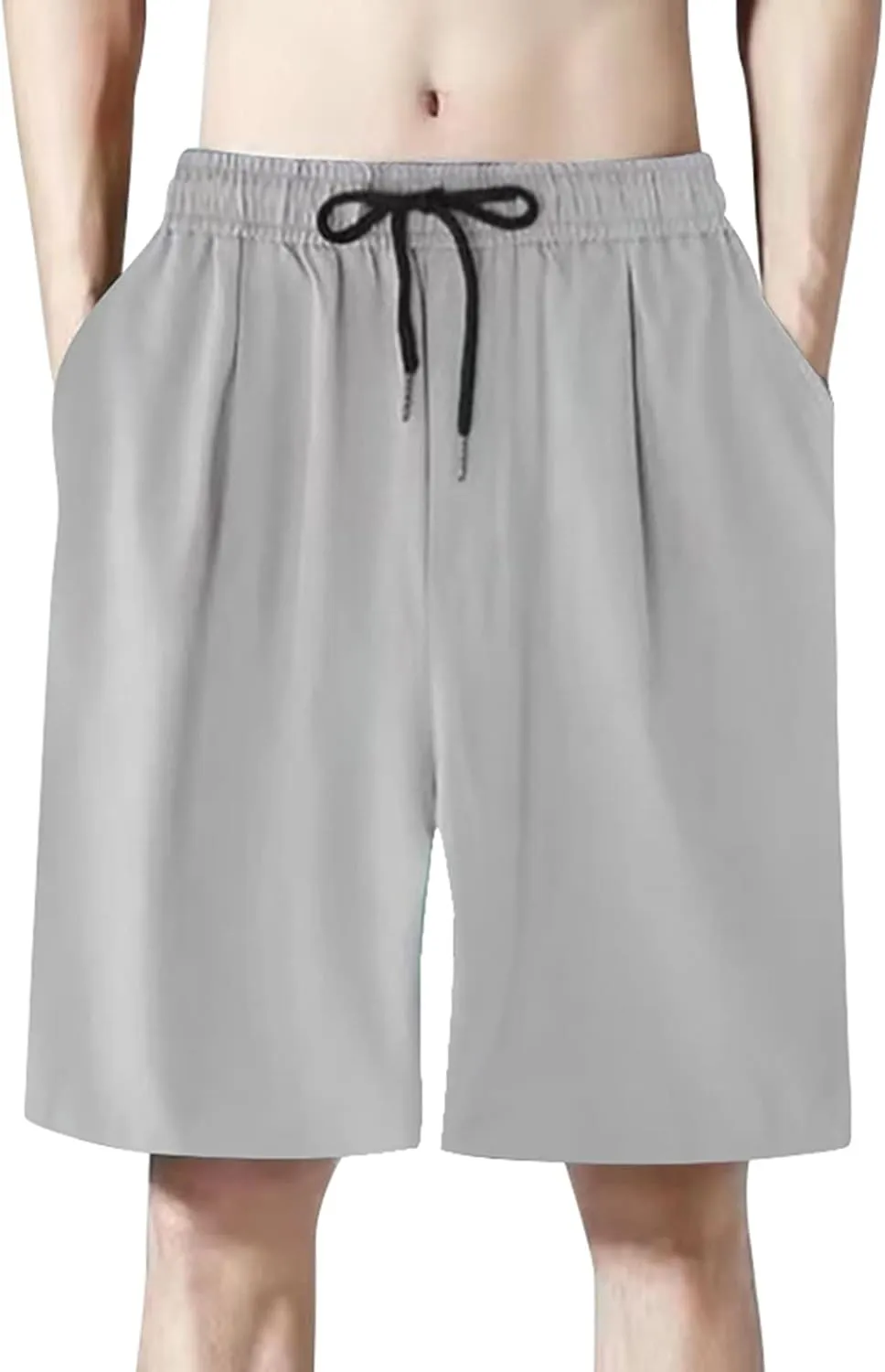 Men's Joggers Baggy Joggers Sweatpant Stretch Sports Lounge Pant Comfort Soft Jogging Bottoms