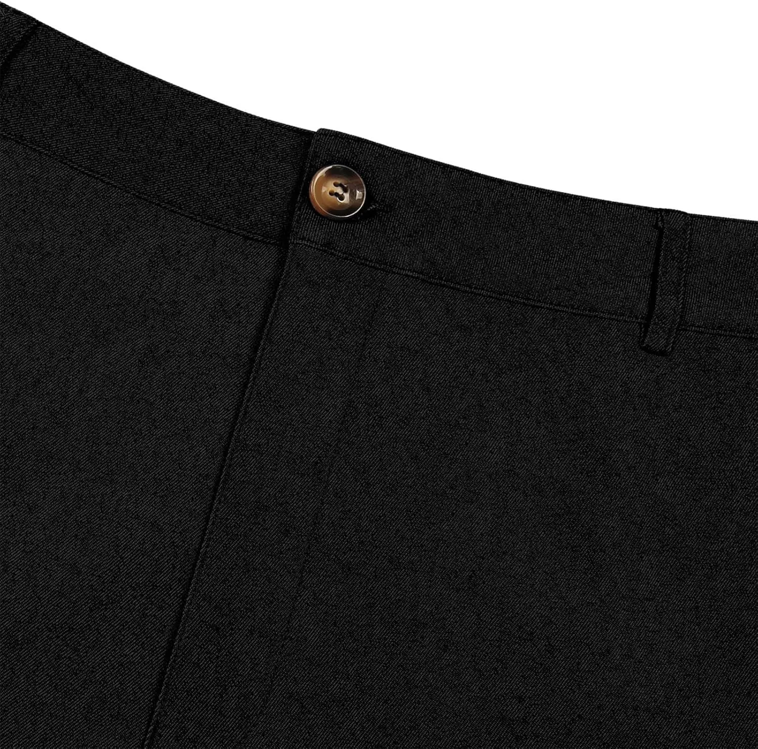 Mens Slim Fit Dress Pants Lightweight Casual Business Office Work Skinny Pants Comfy Flat-Front Stretch Golf Trousers