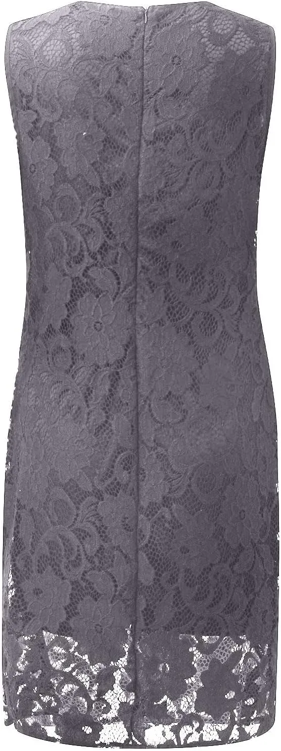 Mother of The Bride Dress Womens Summer 2 Piece Outfits Chiffon Lace Formal Evening Party Dress Casual Cocktail Dresses