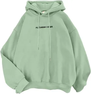 Oversized Hoodie Womens Casual Hoodies Pullover Tops Long Sleeve Sweatshirts Fall Clothes over Top