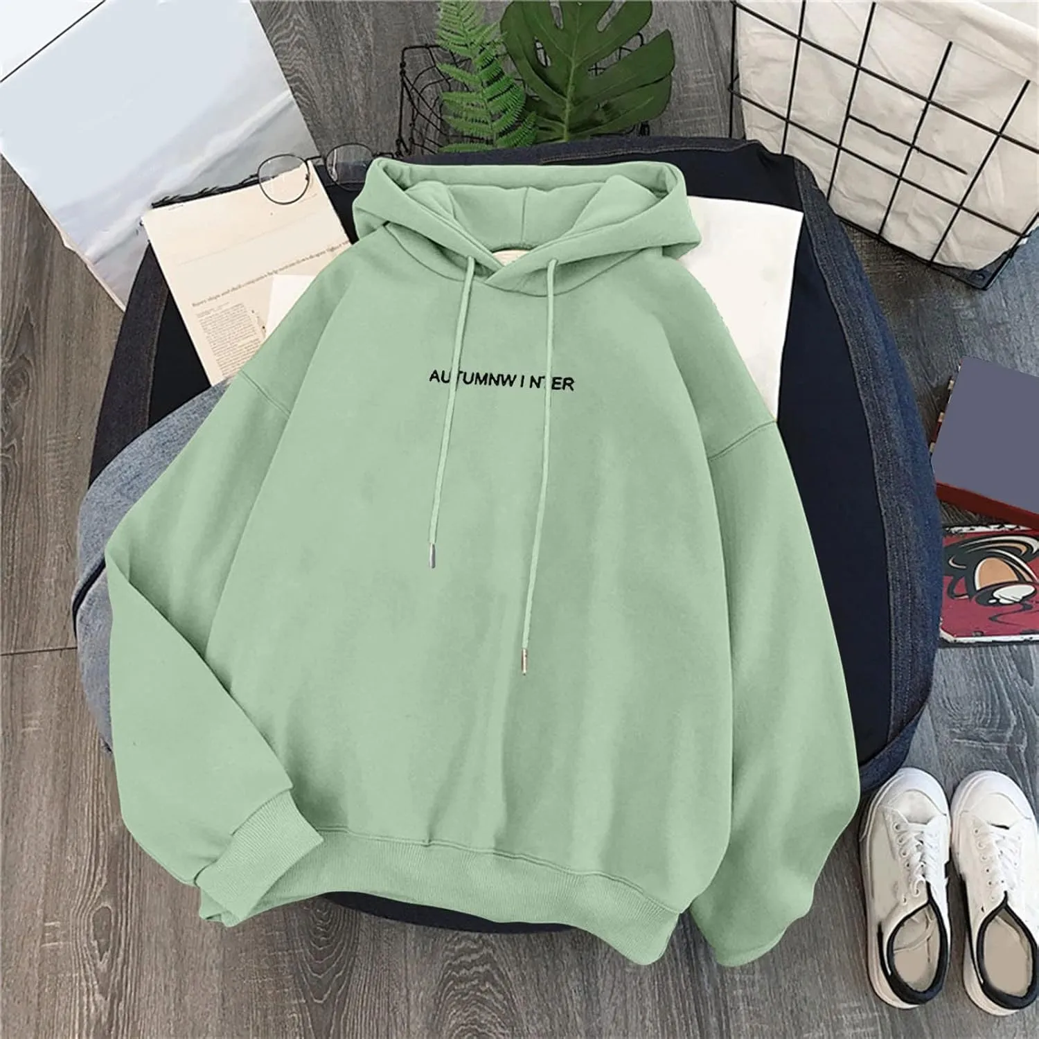 Oversized Hoodie Womens Casual Hoodies Pullover Tops Long Sleeve Sweatshirts Fall Clothes over Top