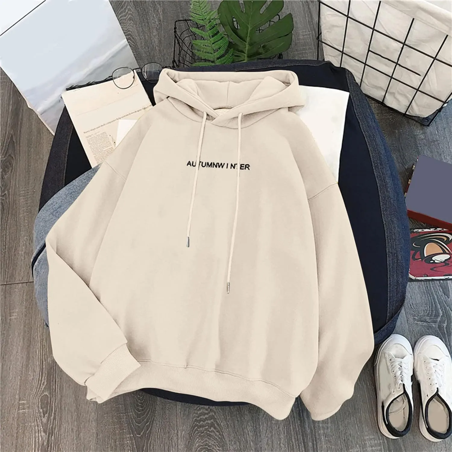 Oversized Hoodie Womens Casual Hoodies Pullover Tops Long Sleeve Sweatshirts Fall Clothes over Top