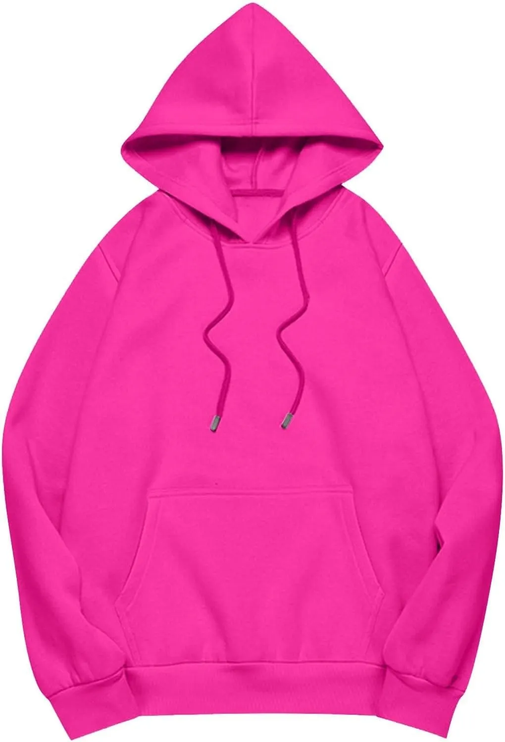 Oversized Hoodies for Women Drop Shoulder Fleece Sweatshirts Plus Size Pullover Tops 2024 Fashion Preppy Clothes