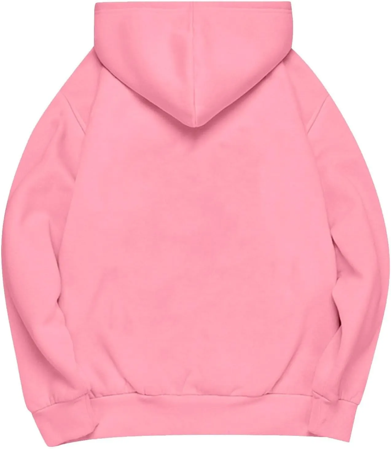 Oversized Hoodies for Women Drop Shoulder Fleece Sweatshirts Plus Size Pullover Tops 2024 Fashion Preppy Clothes
