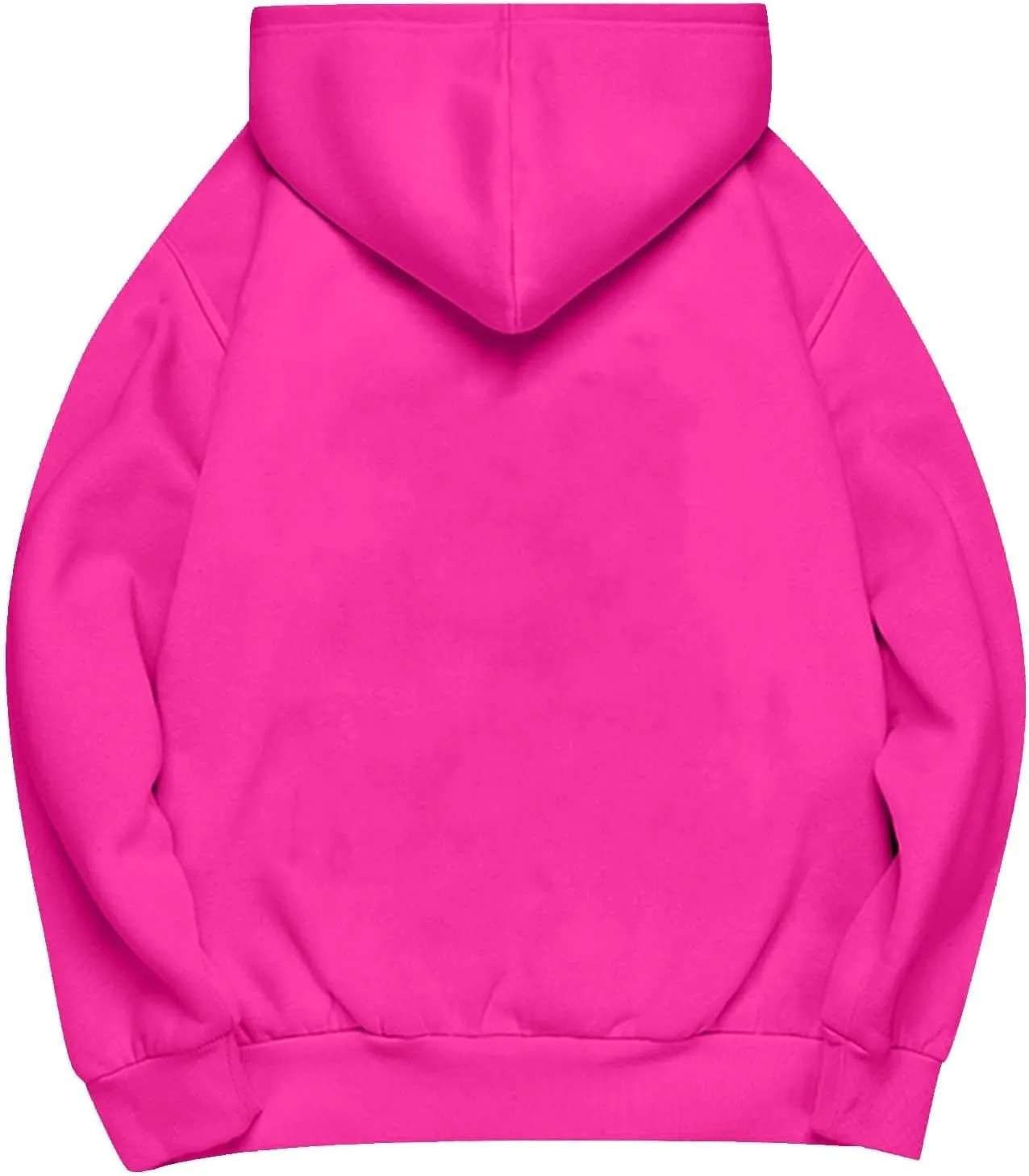 Oversized Hoodies for Women Drop Shoulder Fleece Sweatshirts Plus Size Pullover Tops 2024 Fashion Preppy Clothes