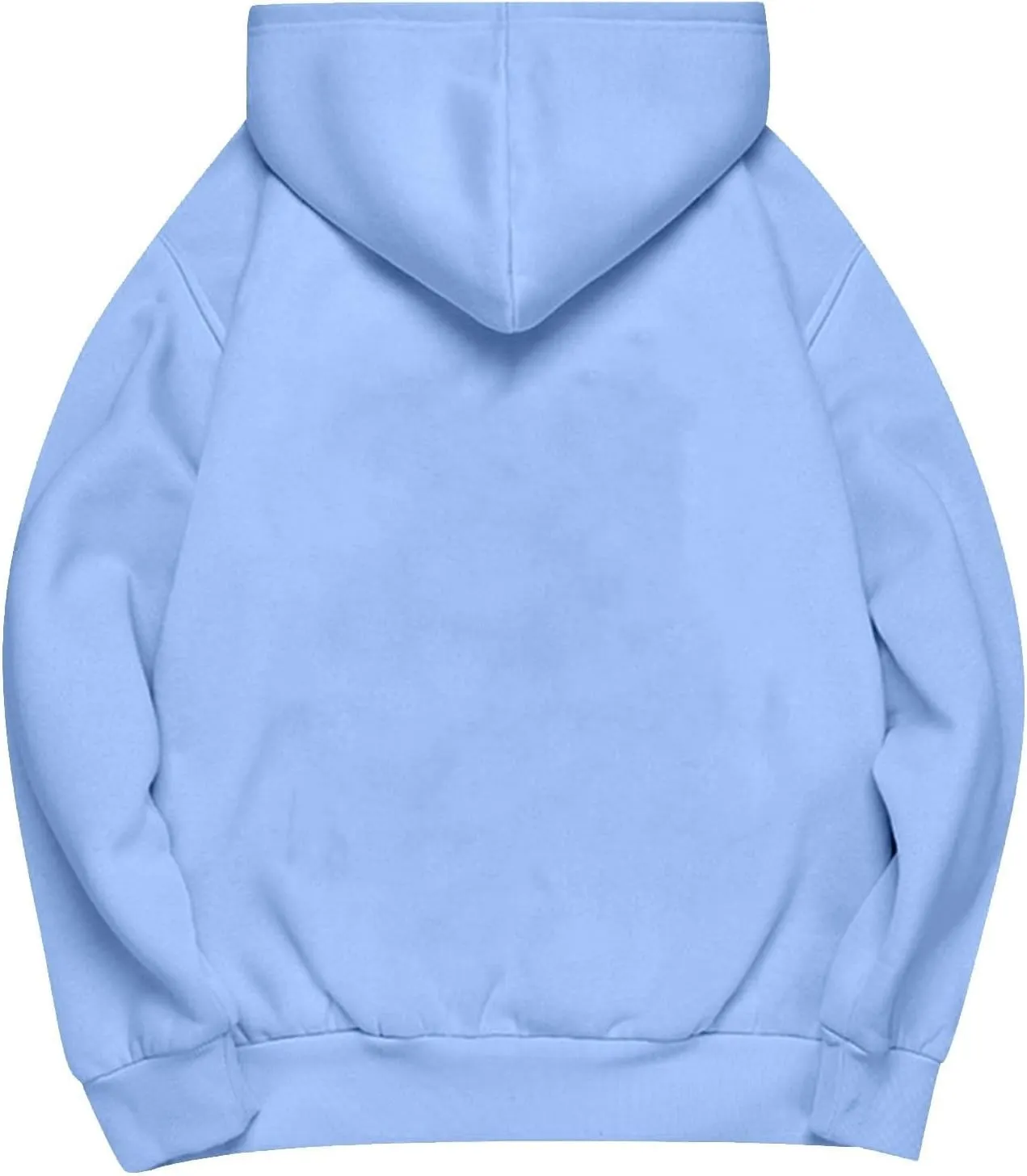 Oversized Hoodies for Women Drop Shoulder Fleece Sweatshirts Plus Size Pullover Tops 2024 Fashion Preppy Clothes