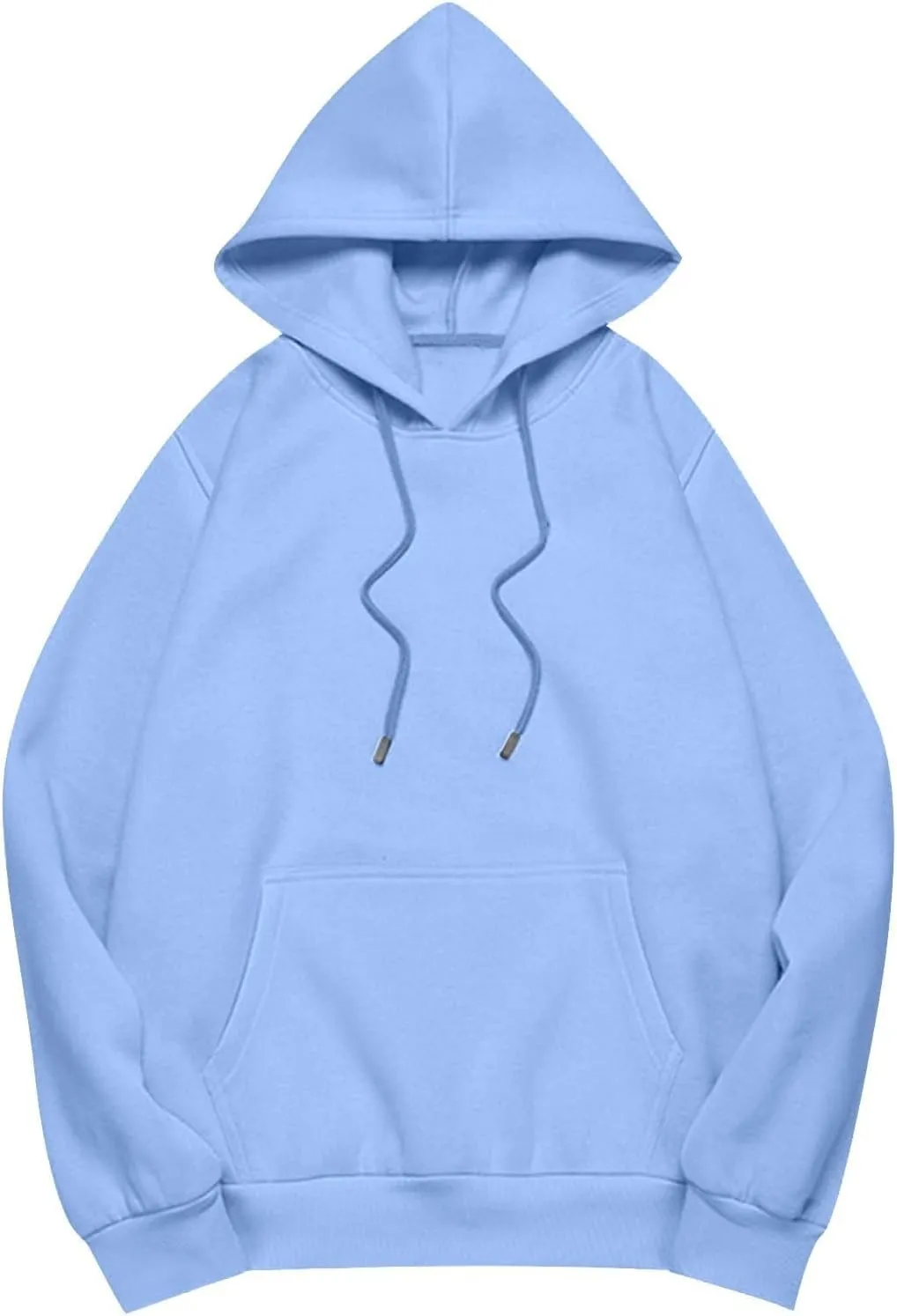 Oversized Hoodies for Women Drop Shoulder Fleece Sweatshirts Plus Size Pullover Tops 2024 Fashion Preppy Clothes