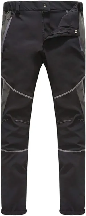 Pants For Men Men's Waterproof Pants Splice Windproof Trousers Fashion Softshell Outdoor Hiking Trousers Cargo Pants