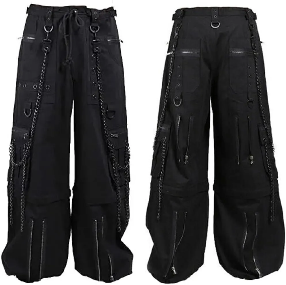 Pants Men Gothic Rocker Men Pant Alternative Punk Rock Emo Trouser Pant Shorts/USA
