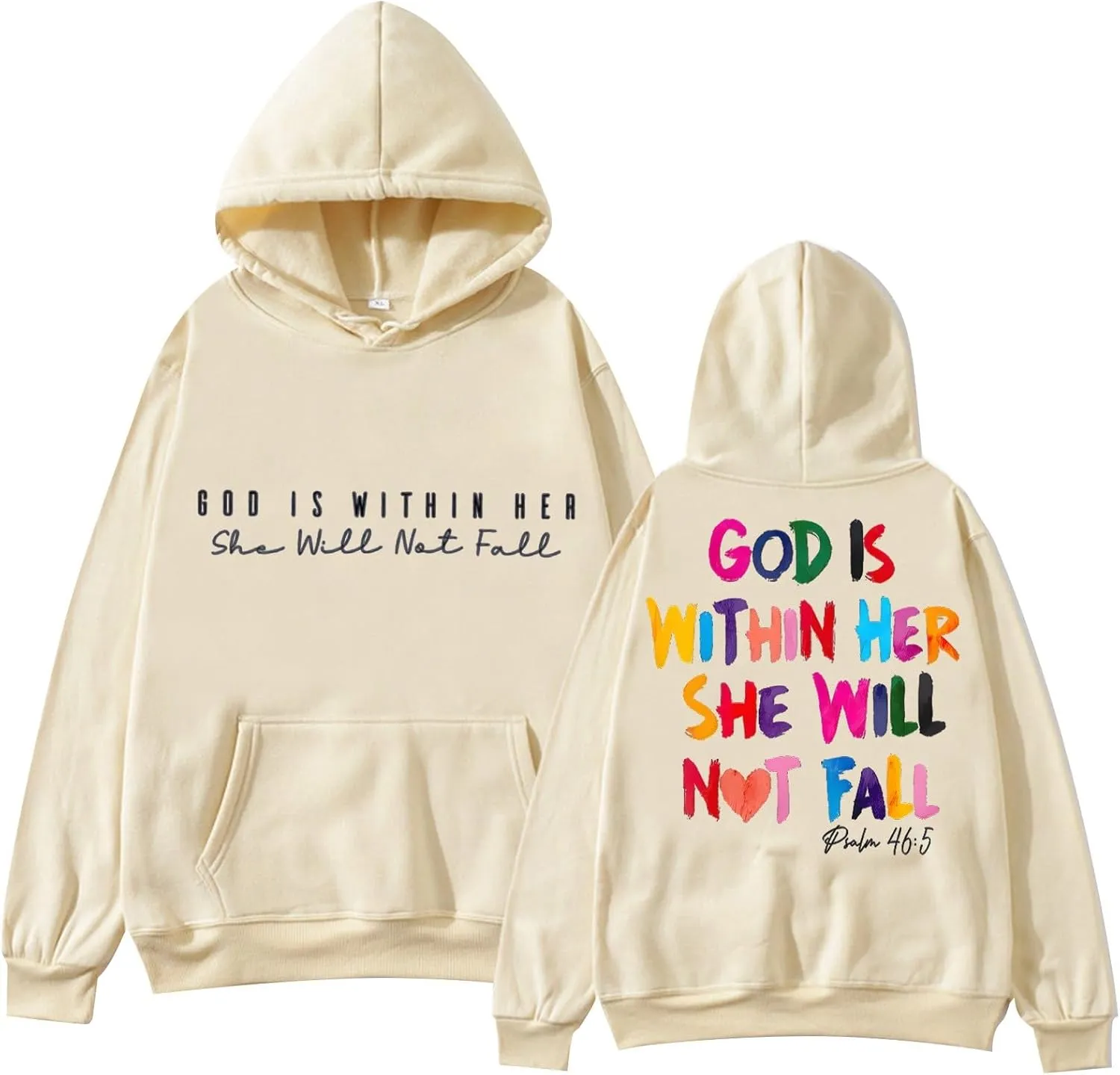 Pink Hoodie Cute Teen Girl Graphic Hoodies Pullover Sweatshirts for Womens Y2K Preppy Oversized Crewneck Sweatshirt