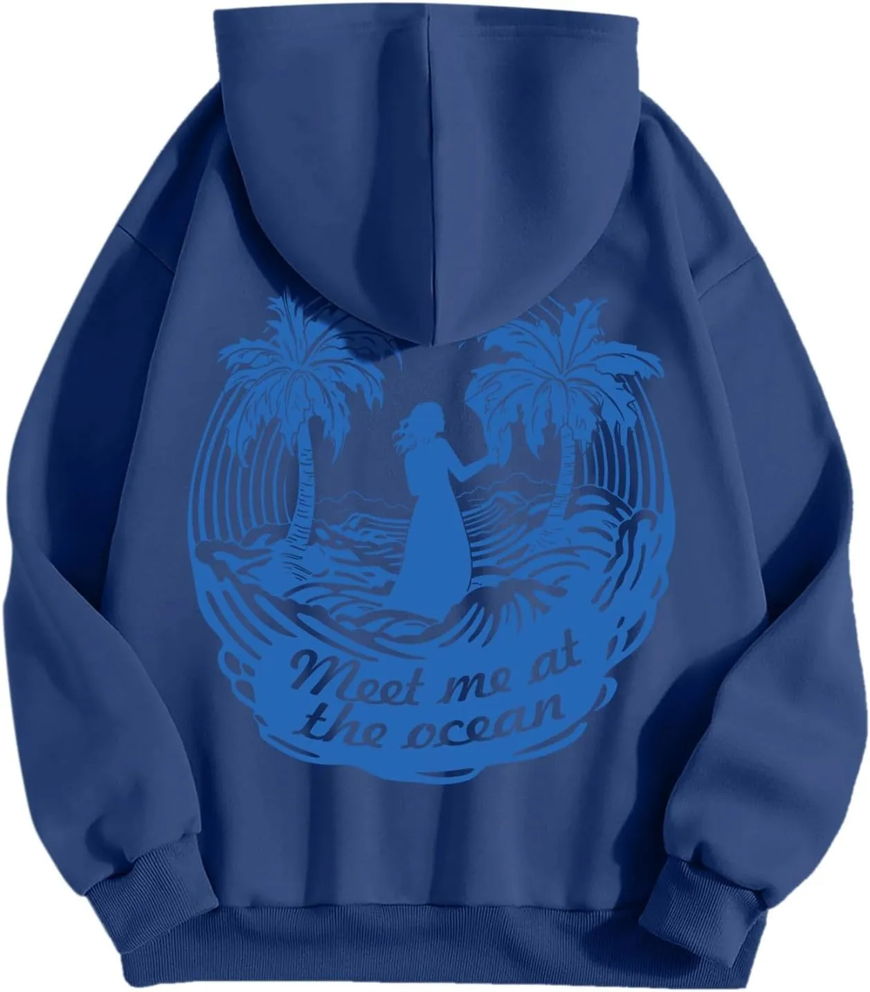 Pink Pom Puff Oversized Hoodies for Women, Teen Girls Preppy Sweatshirt Long Sleeve Y2K Graphic Tees with Pockets