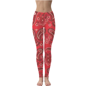 Red Bloods Bandana Leggings