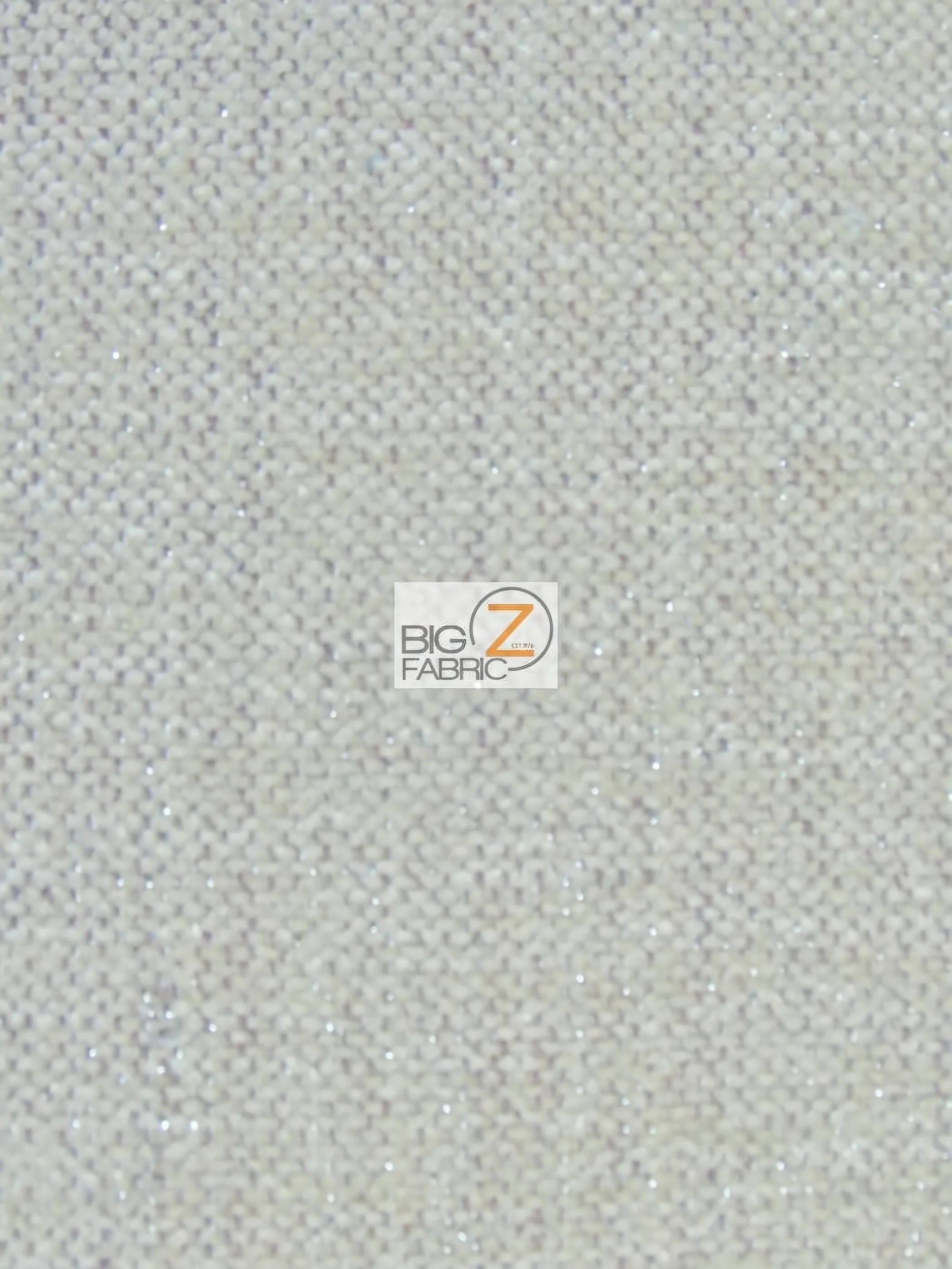 Sparkle Trend Chenille Upholstery Fabric / Natural / Sold By The Yard