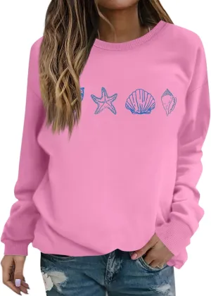 Sweat Shirts Women Long Sleeve Oversized Hoodies Sweaters Pullover Winter Fall Casual Comfy Outfits Fashion Y2K Clothes