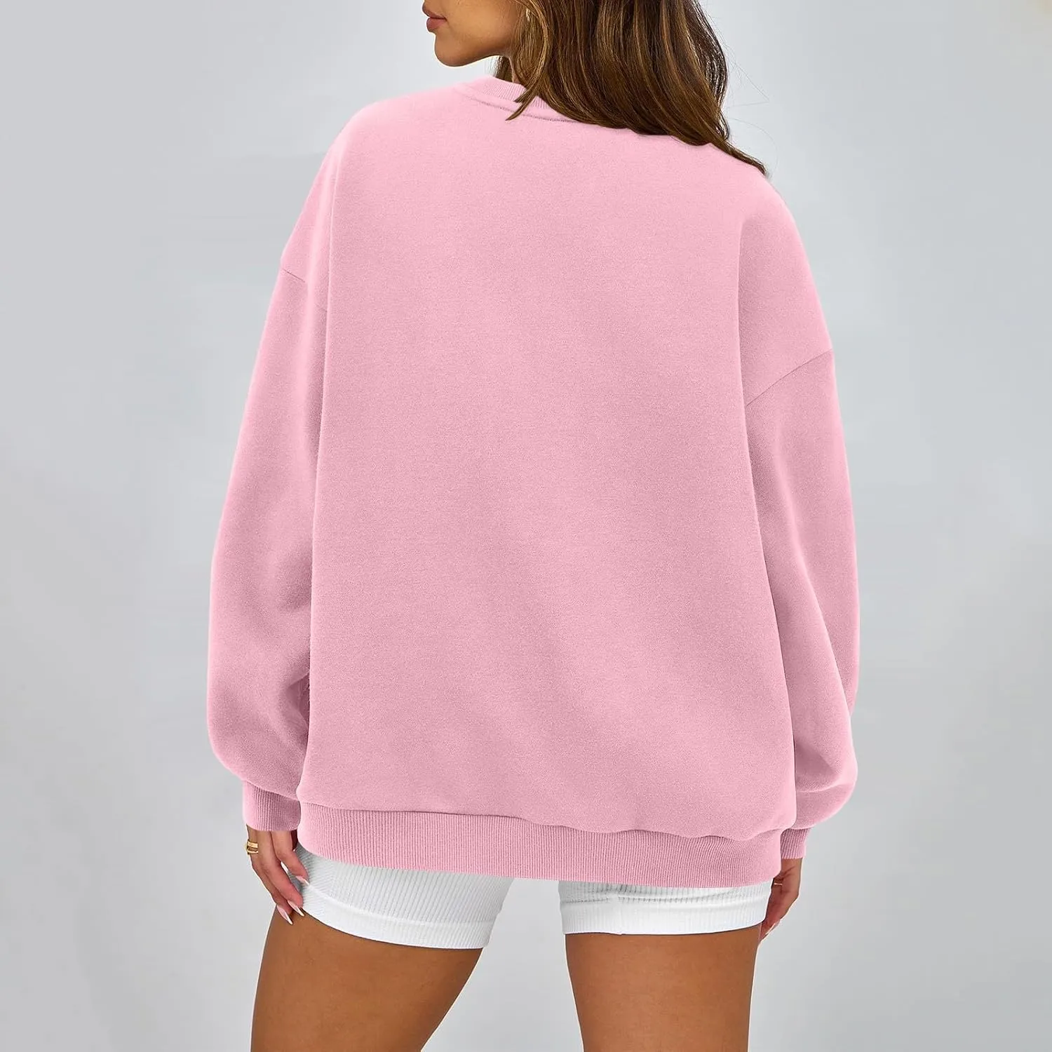 Sweatshirt for Women Fleece Tunic Pullover Plus Size Crewneck Sweatshirts Oversized Hoodies Warm Sweaters