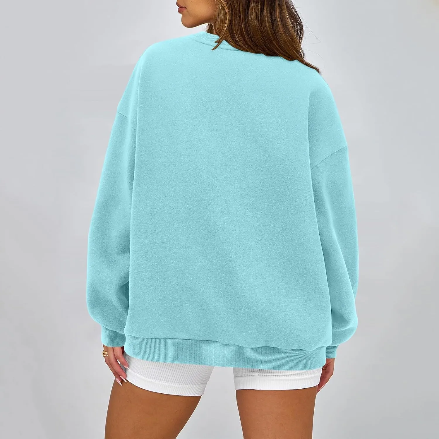 Sweatshirt for Women Fleece Tunic Pullover Plus Size Crewneck Sweatshirts Oversized Hoodies Warm Sweaters