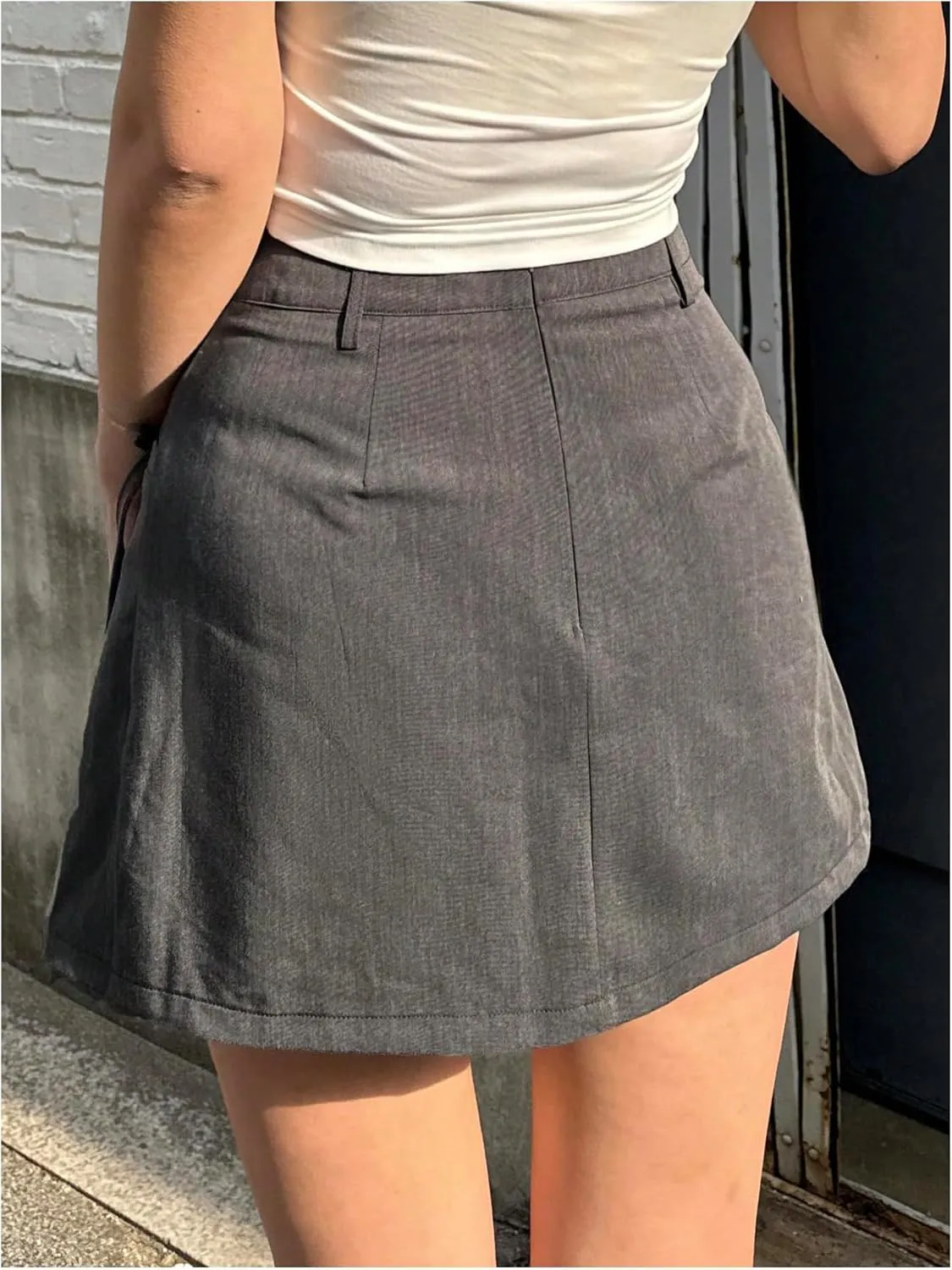SweatyRocks Women's Bow Pleated Mini Skirt High Waisted A Line Summer Y2K Skirts