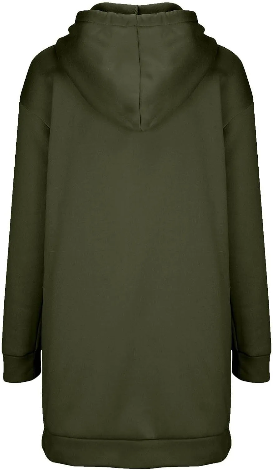The Warmy Oversized Hoodie Dress for Womens Long Sleeve Pullover Tops with Pocket Fashion Fall Winter Hood
