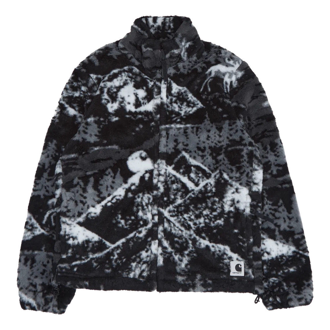 W' High Plains Liner 60/40% Po High Plains Jacquard, Black