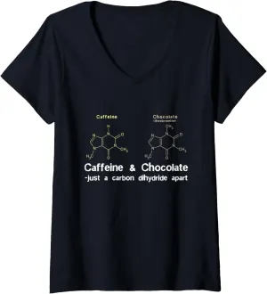 Womens Funny Organic Chemistry Organic Chemistry design V-Neck T-Shirt