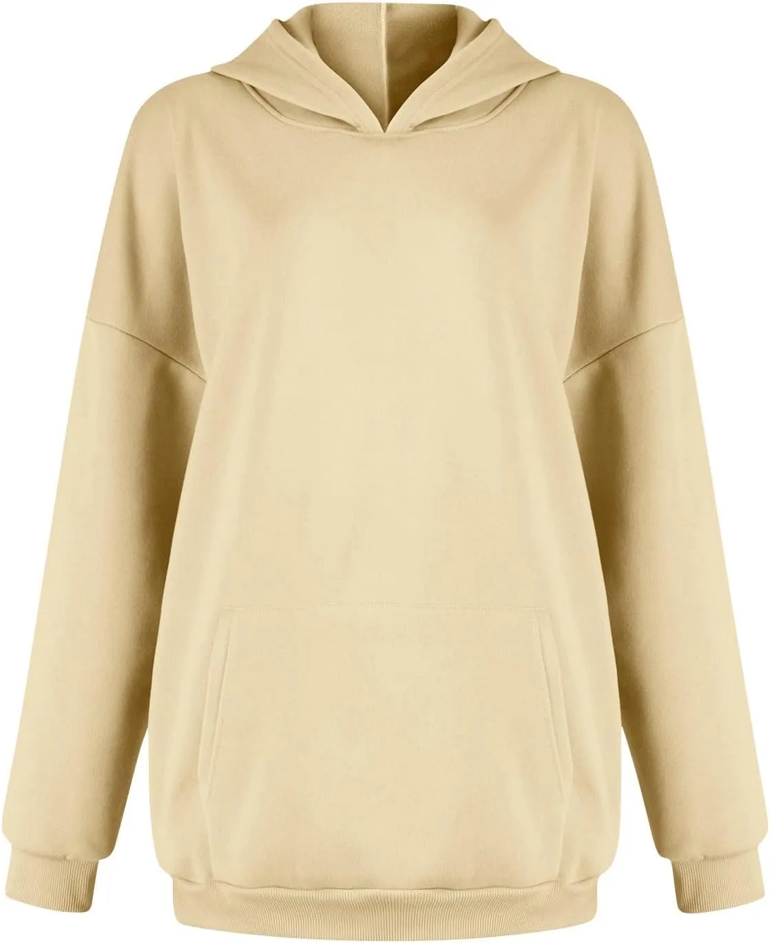 Womens Oversized Hoodies Fleece Sweatshirts Long Sleeve Sweaters Pullover Winter Fall Outfits Fashion Y2k Clothes